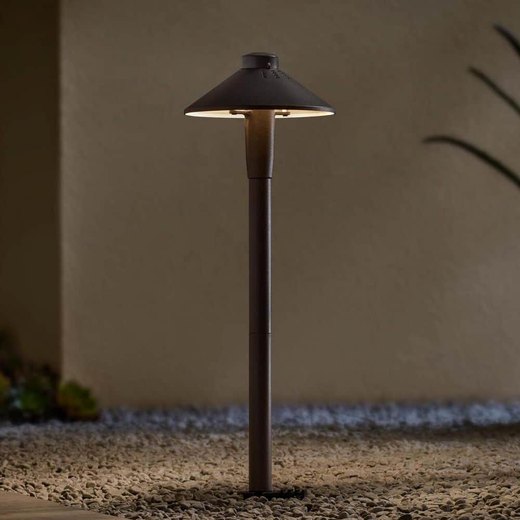 Hampton Bay Clyde Park bronze path light